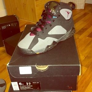 Authentic “Bordeaux” Air Jordan Retro 7’s